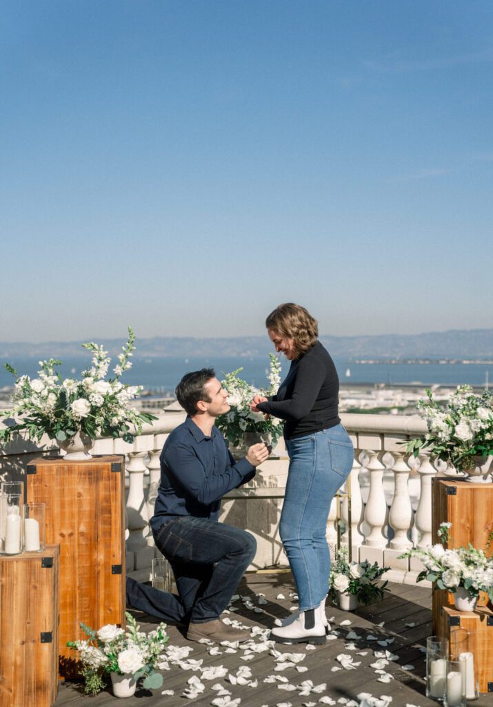 rooftop proposal in san francisco