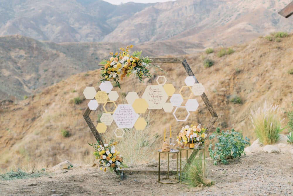 stunning Malibu Marriage Proposal set up