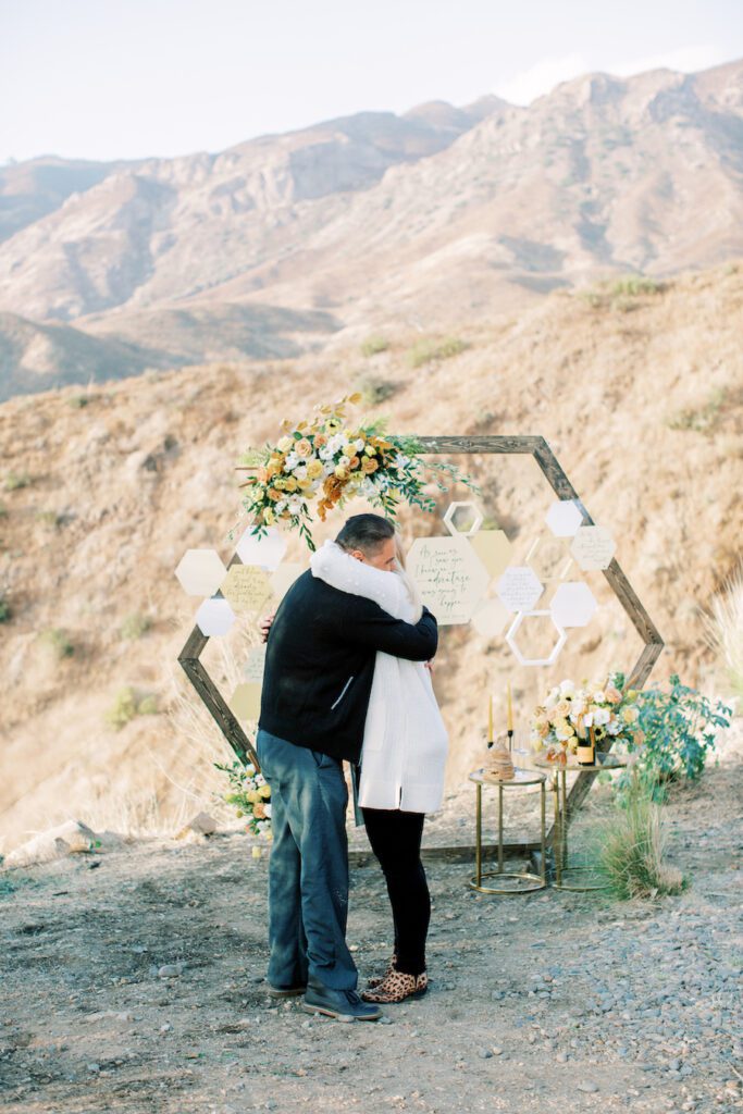 romantic malibu proposal with views by the yes girls