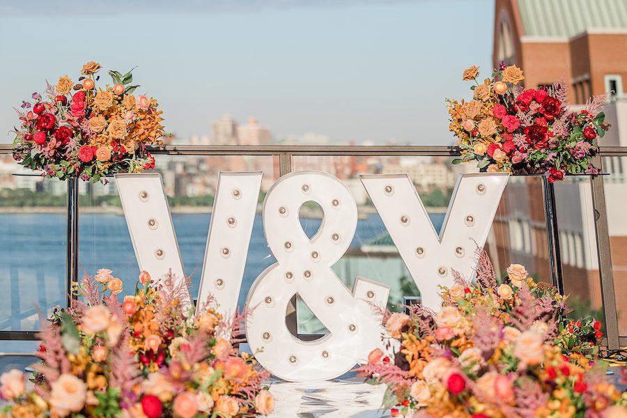 marry me letters rooftop proposal