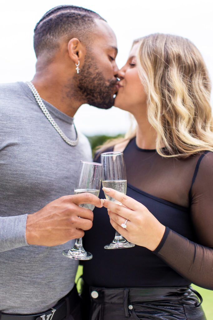 NFL Player Private Surprise Proposal in Savannah