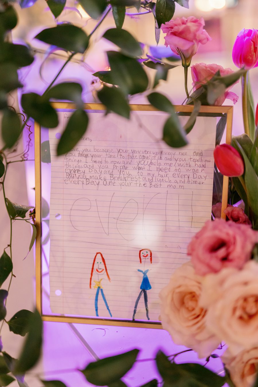 handwritten letters from their kids