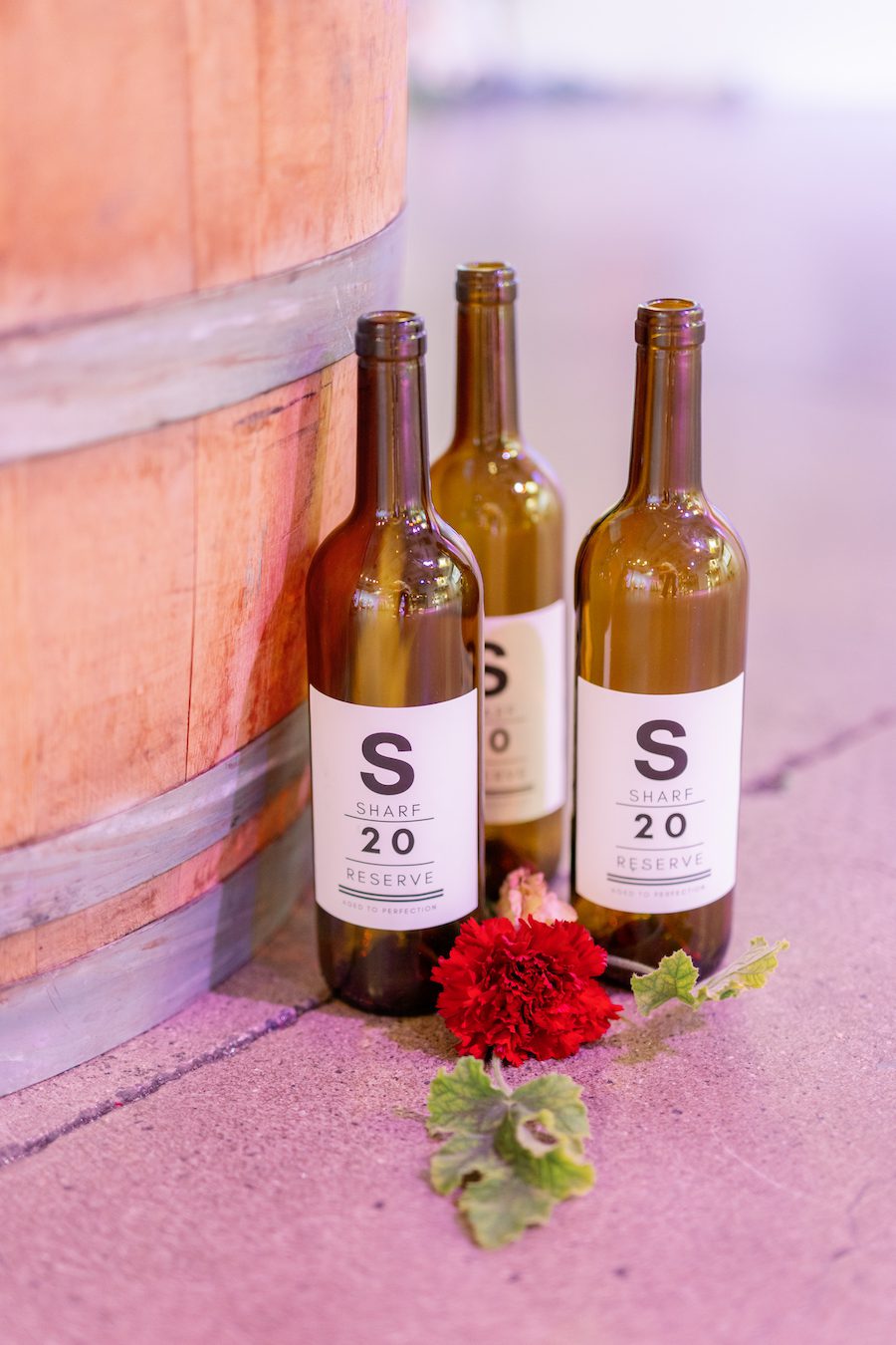 Custom wine bottles