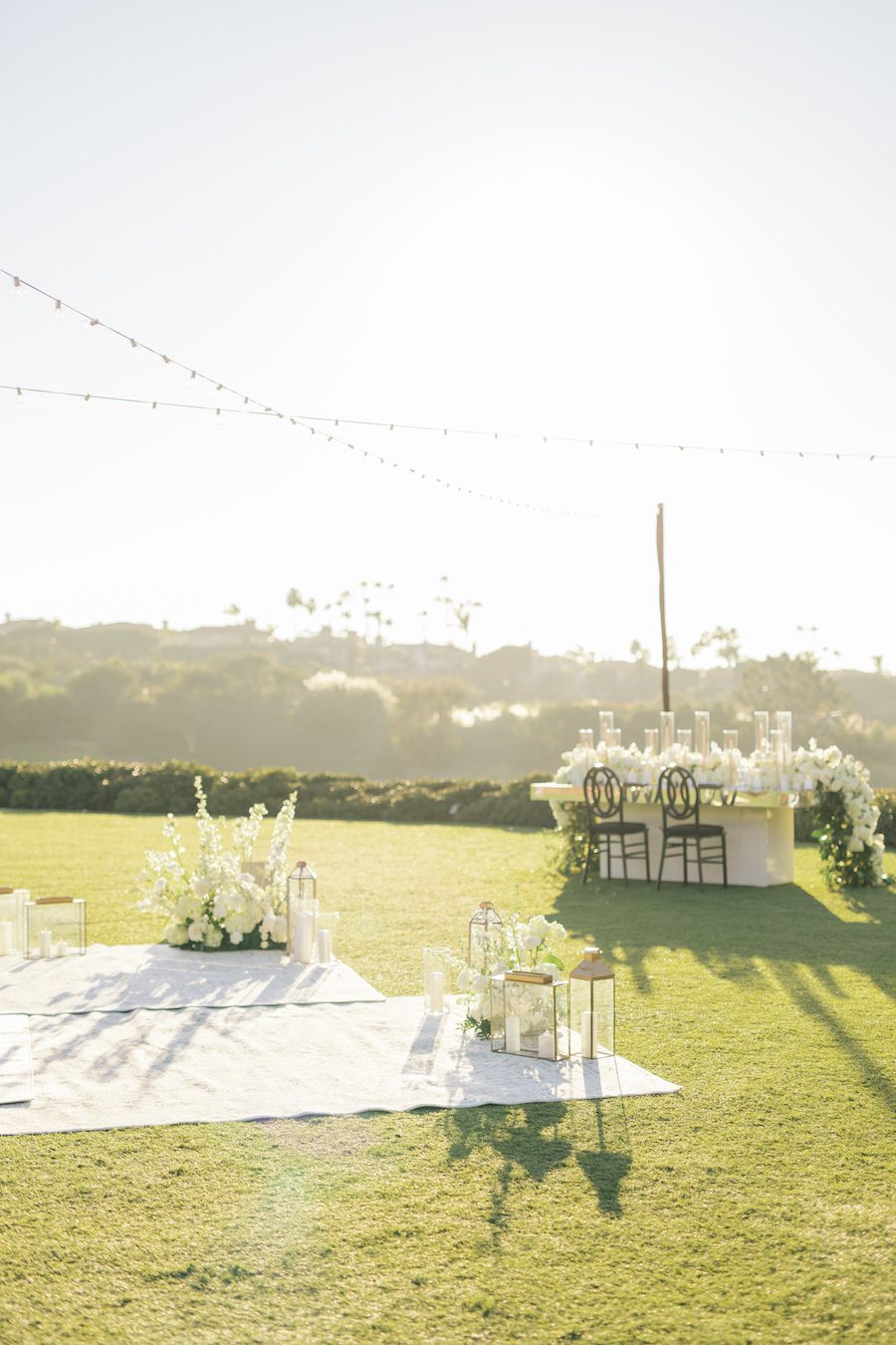 luxury 20 year anniversary and ocean view proposal in southern California