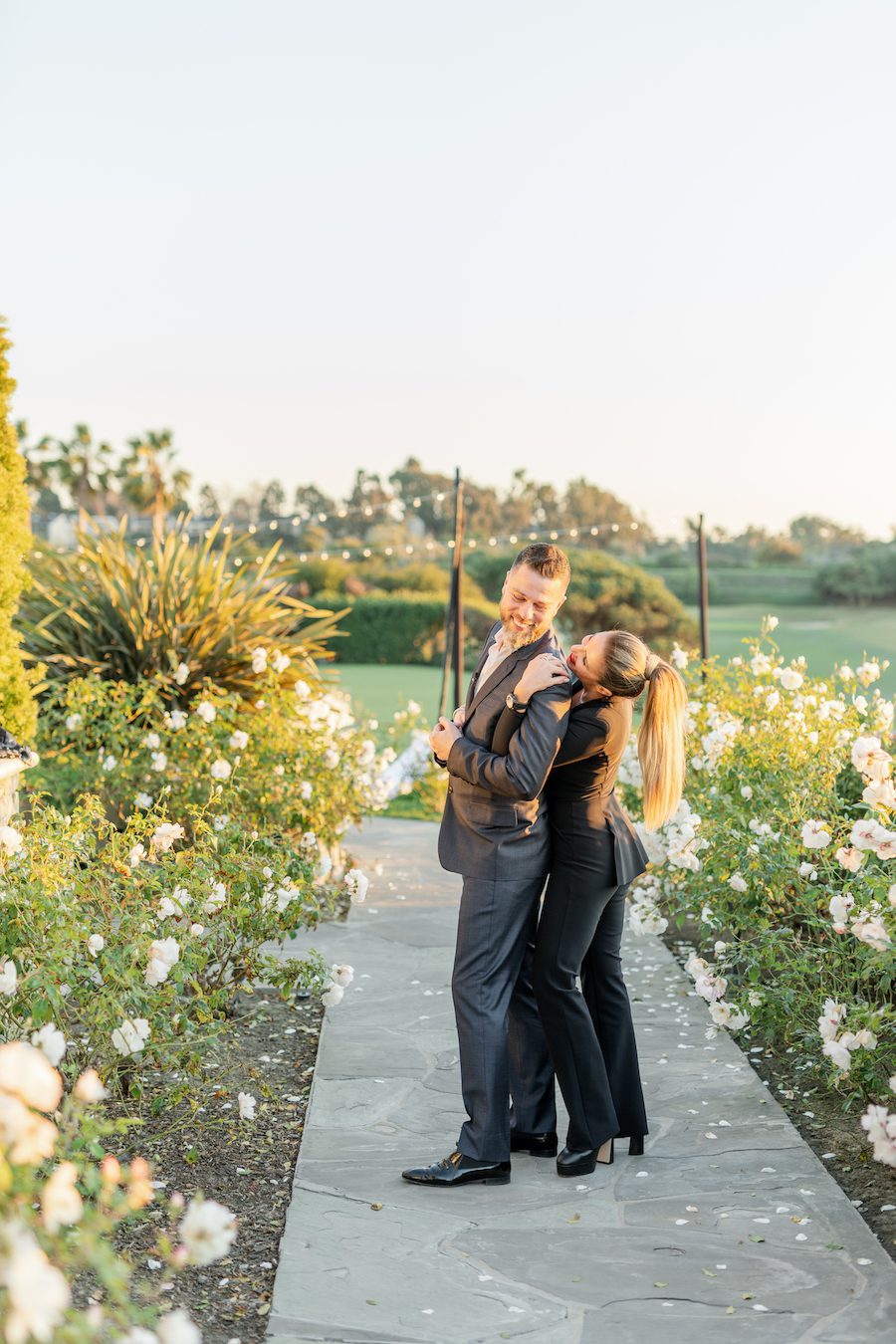 luxury 20 year anniversary and ocean view proposal in southern California