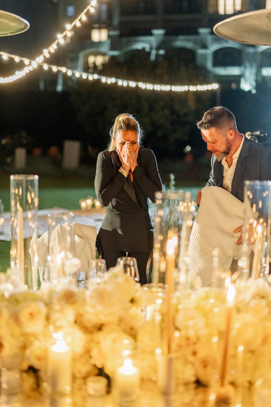 She was stunned at this luxury 20 year anniversary and ocean view proposal in southern California