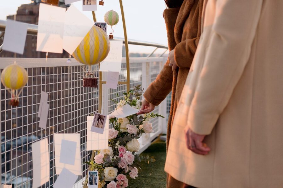 NYC proposal rooftop proposal Nomo Soho hot air balloon proposal custom proposal Moroccan Proposal Turkey Proposal Turkish Proposal Polaroid Proposal