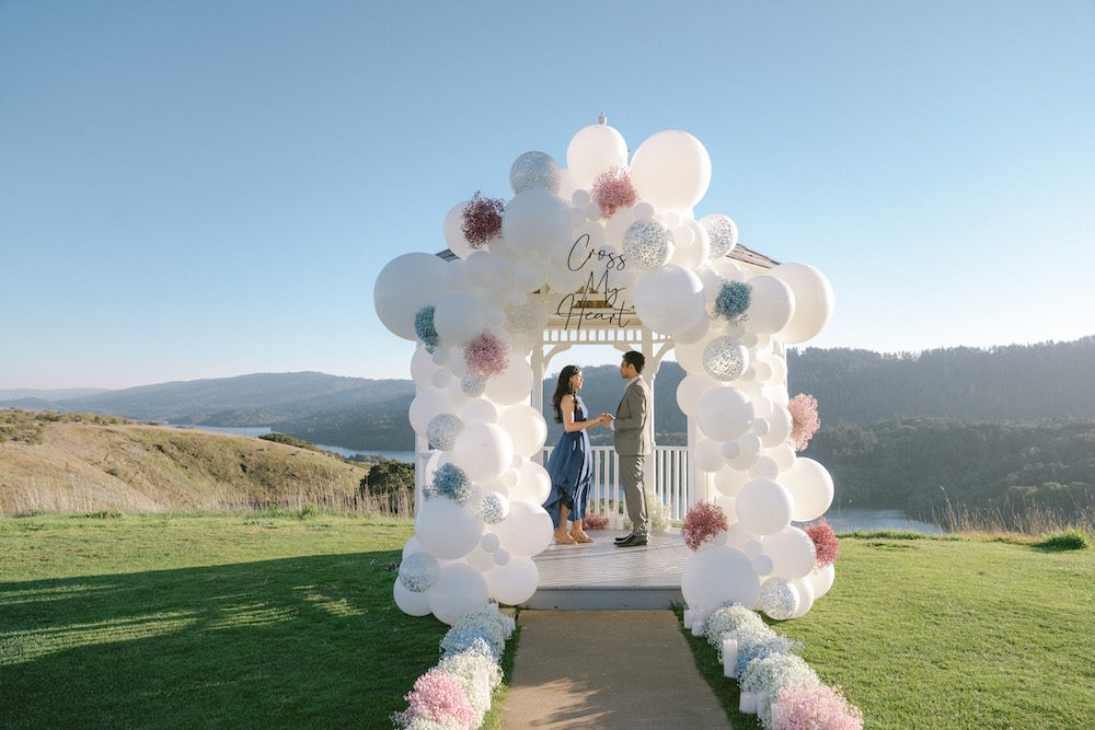 best proposal location in bay area set up for proposal 