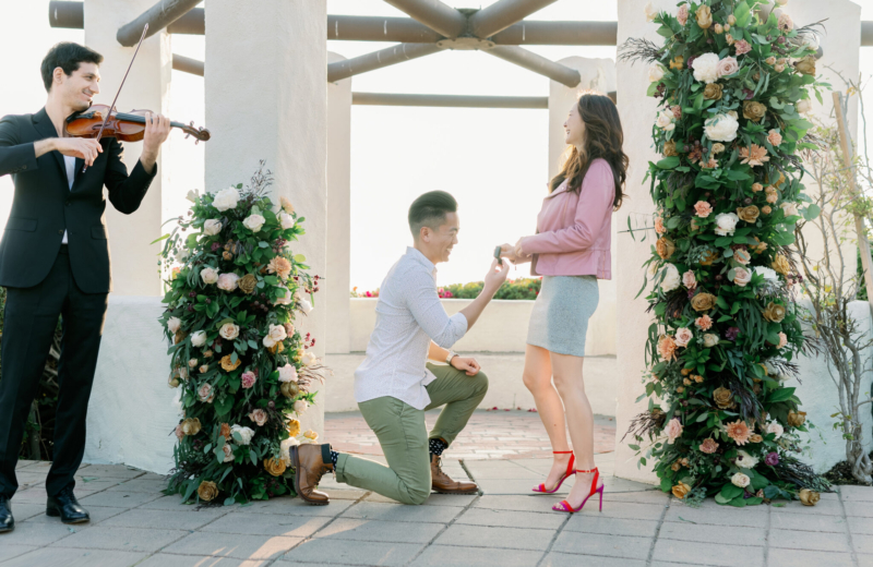 Proposal Venue: Ocean View Gazebo - The Yes Girls