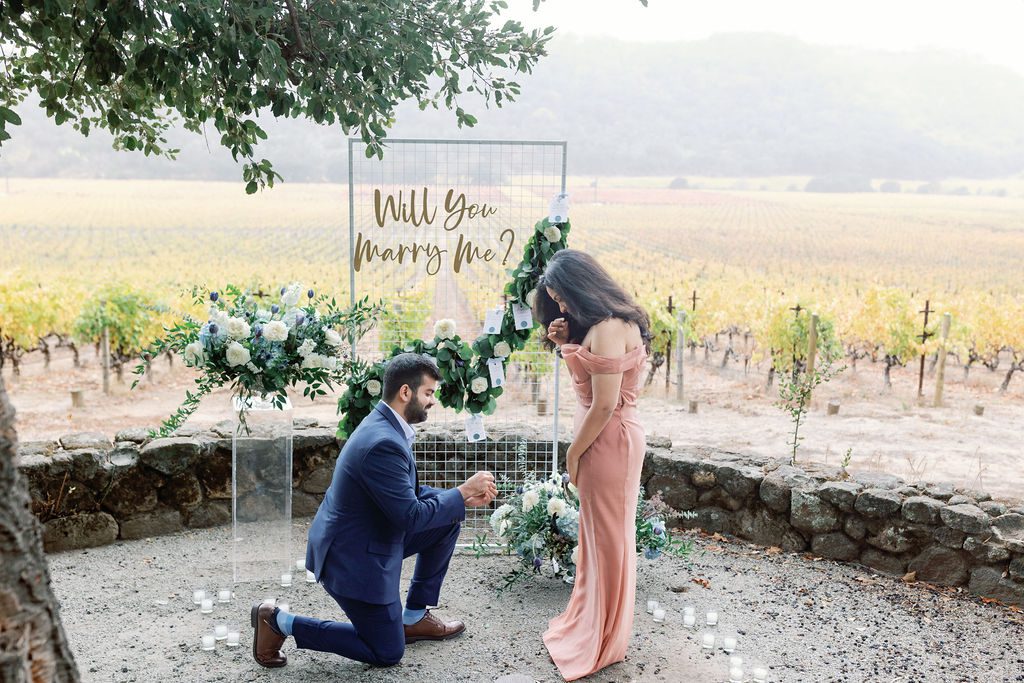 napa proposal location by the yes girls