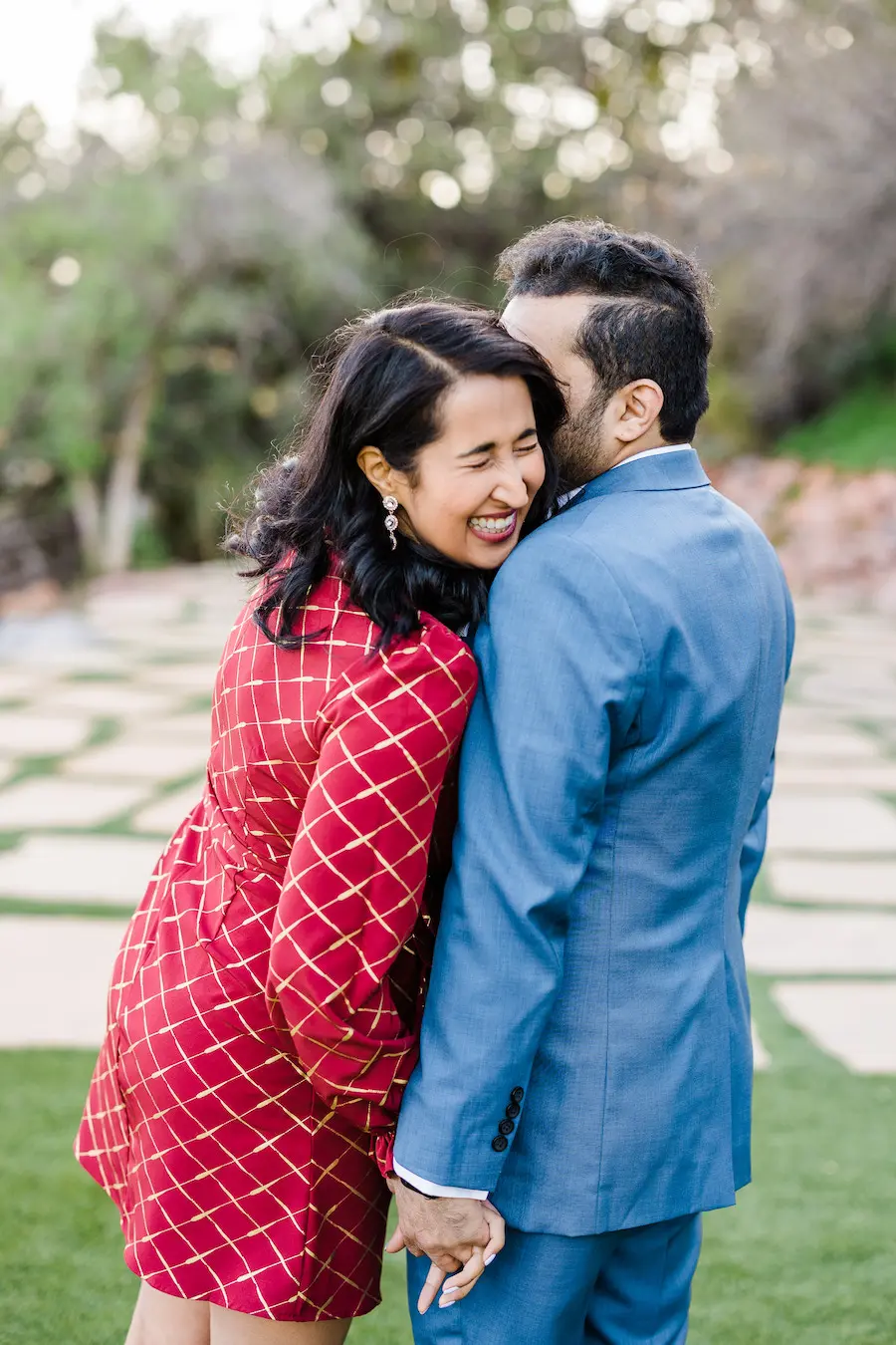 Magical Sedona Arizona picnic proposal set up