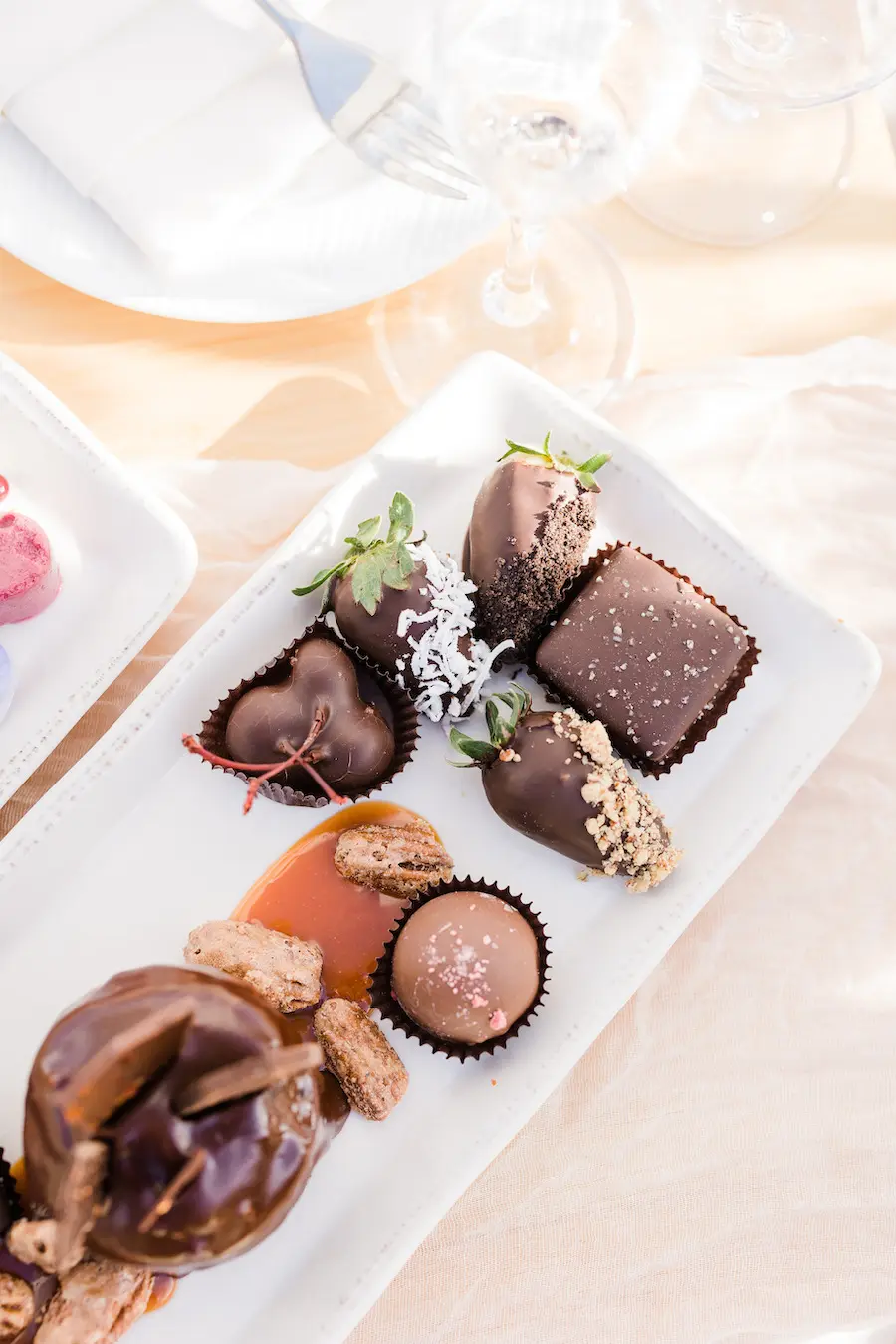 dessert details at this Magical Sedona Arizona picnic proposal set up