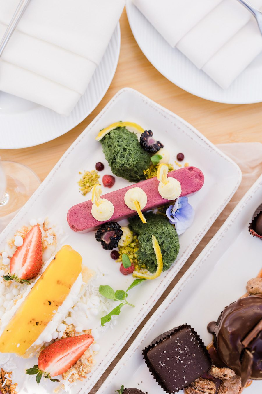 dessert details at this Magical Sedona Arizona picnic proposal set up