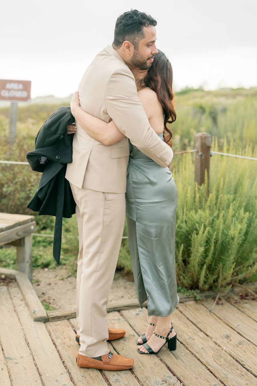 A Stunning Ocean View Picnic Proposal in OC California