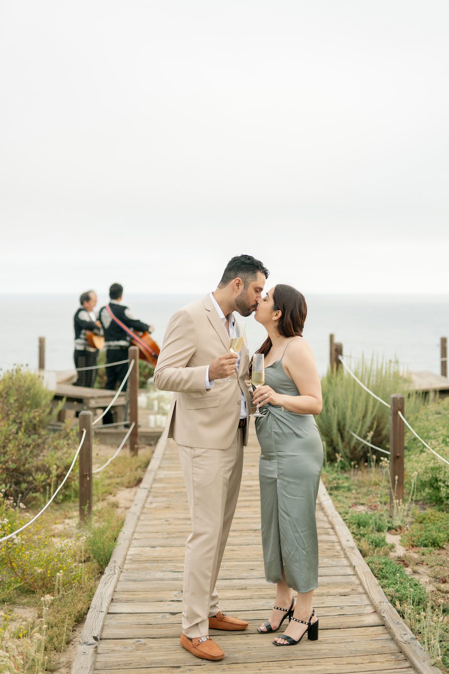 A Stunning Ocean View Picnic Proposal in OC California