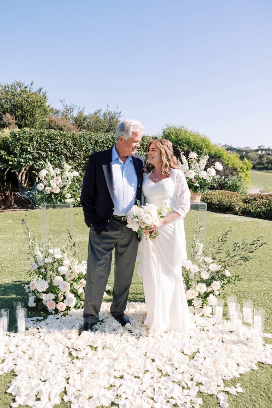 luxury elopement planners southern california elopement all white wedding all white elopement