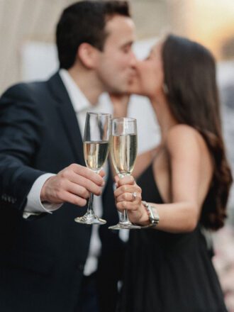 NYC proposal luxury proposal the yes girls proposal planner balcony proposal new york rooftop proposal champagne toast