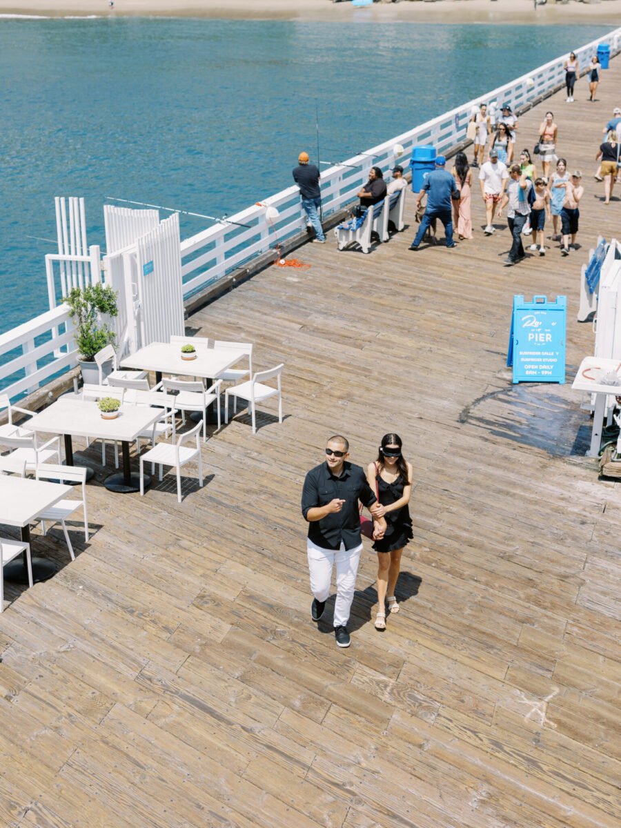 the yes girls luxury marriage proposal proposal planning malibu pier proposal
