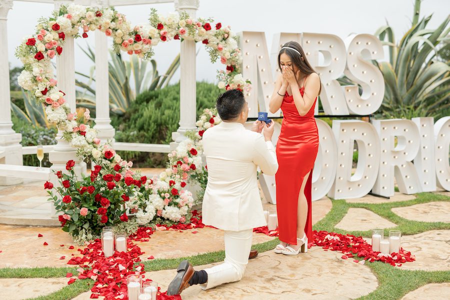 heart arch proposal in laguna beach by the tyes girls 