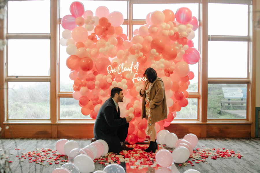 balloons wedding balloons proposal balloons event decor balloons the yes girls event planner luxury event planner proposal planner