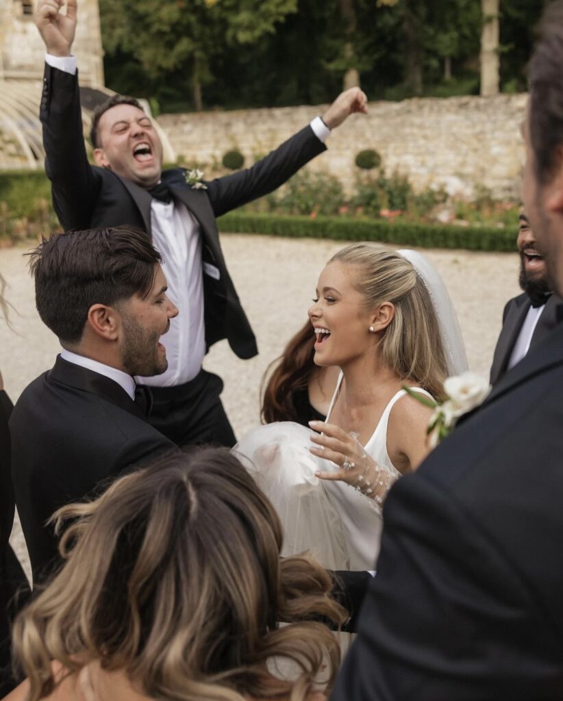 Hannah and Dylan's Chateau Wedding in Paris