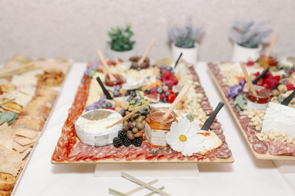 wedding charcuterie
wine tasting board
proposal dinner
engagement party dinner