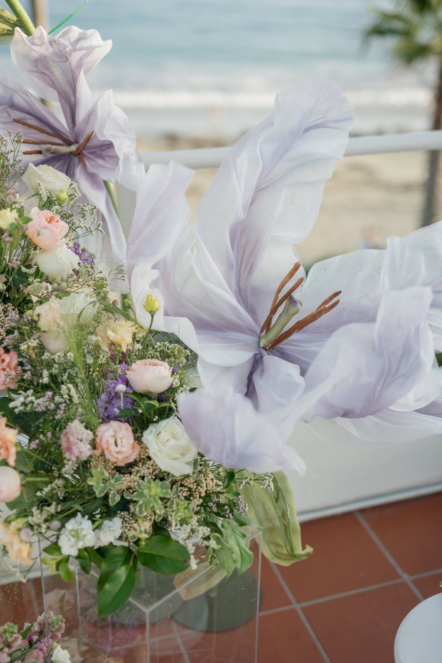 oversized paper flowers