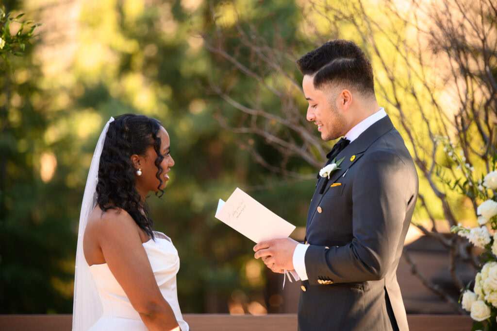 Reading Vows in Sedona
