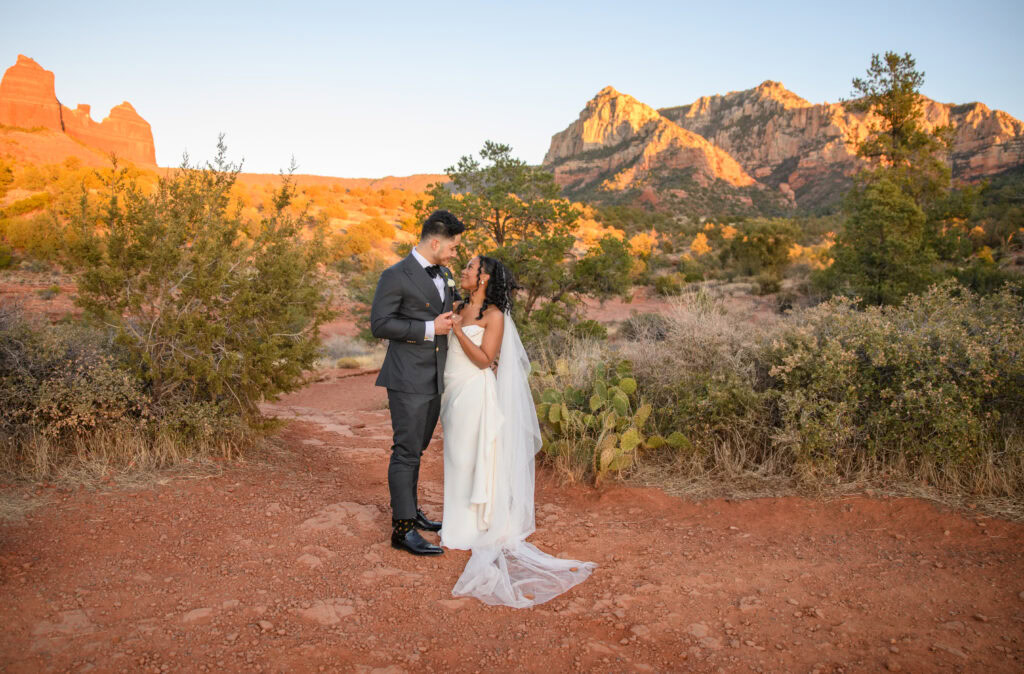 Sedona Bride and Groom