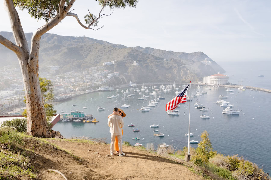 Catalina Island Proposal ENGAGEMENT PHOTO