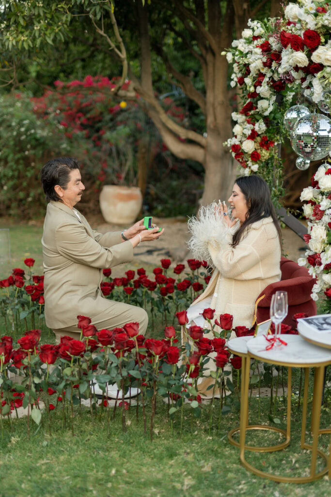 Will You Marry Me? Custom California Proposal Set Up