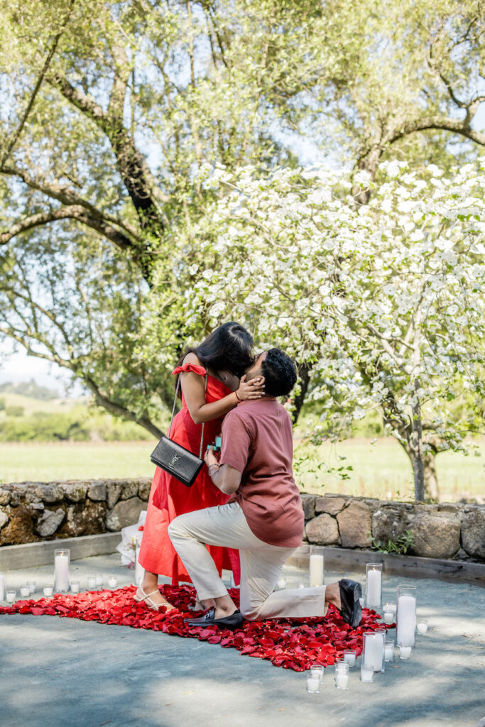 Romantic Napa Valley Proposal