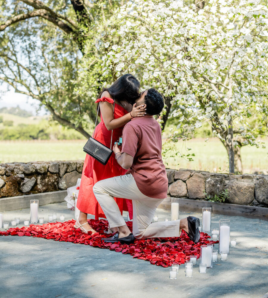 Romantic Napa Valley Proposal