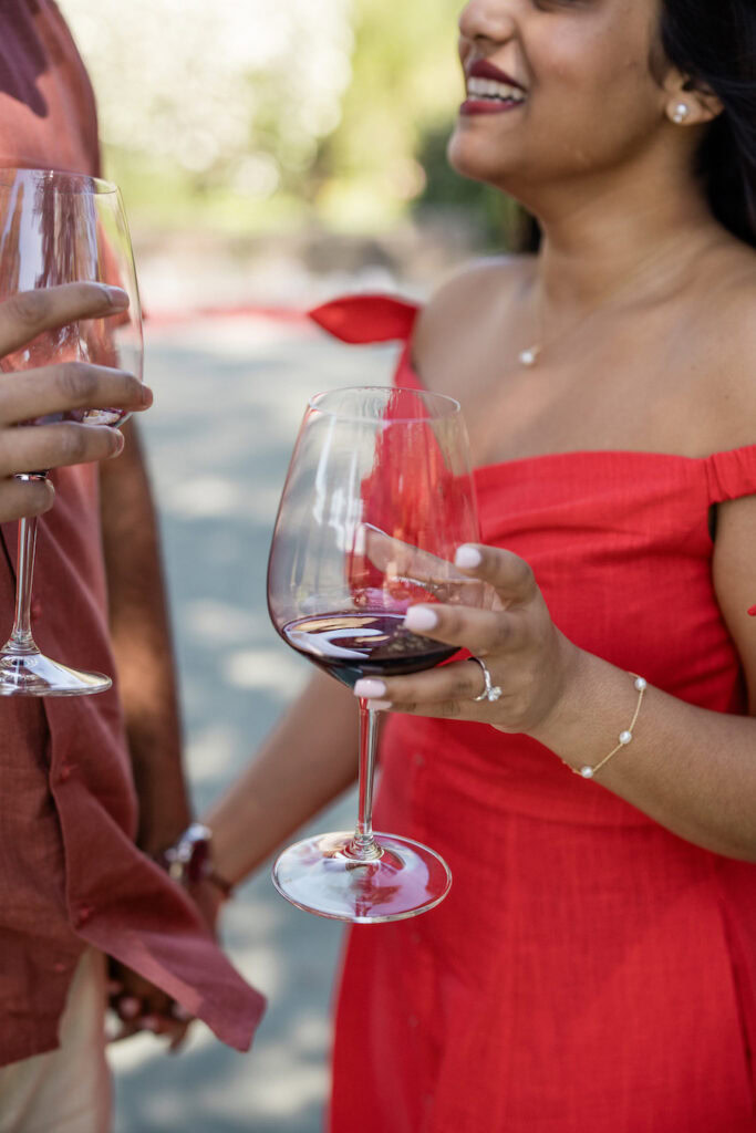 Wine tasting and proposal package