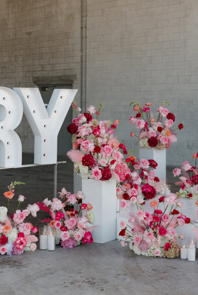 Barbie Inspired Flowers