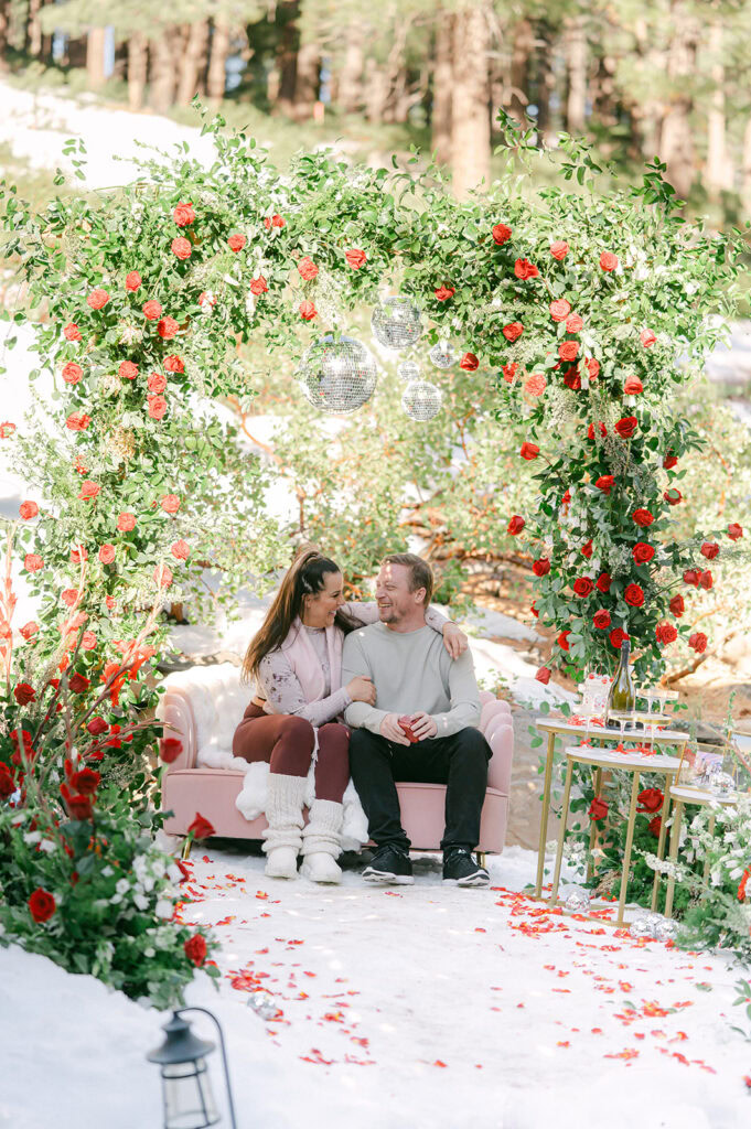 Romantic Winter Engagement