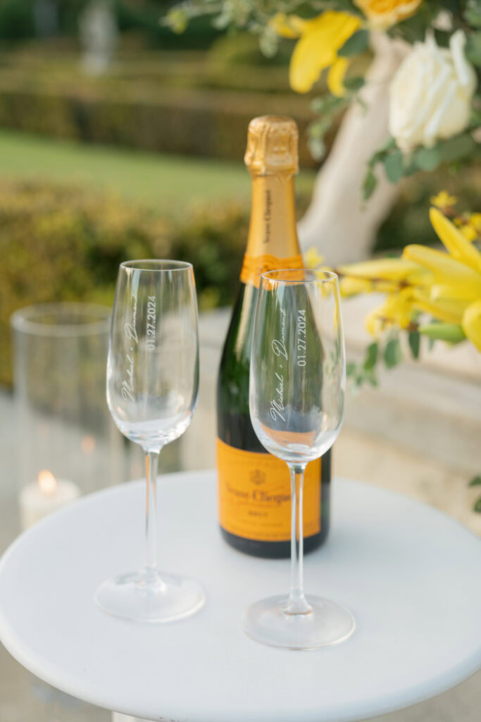 Pasadena Proposal Champagne