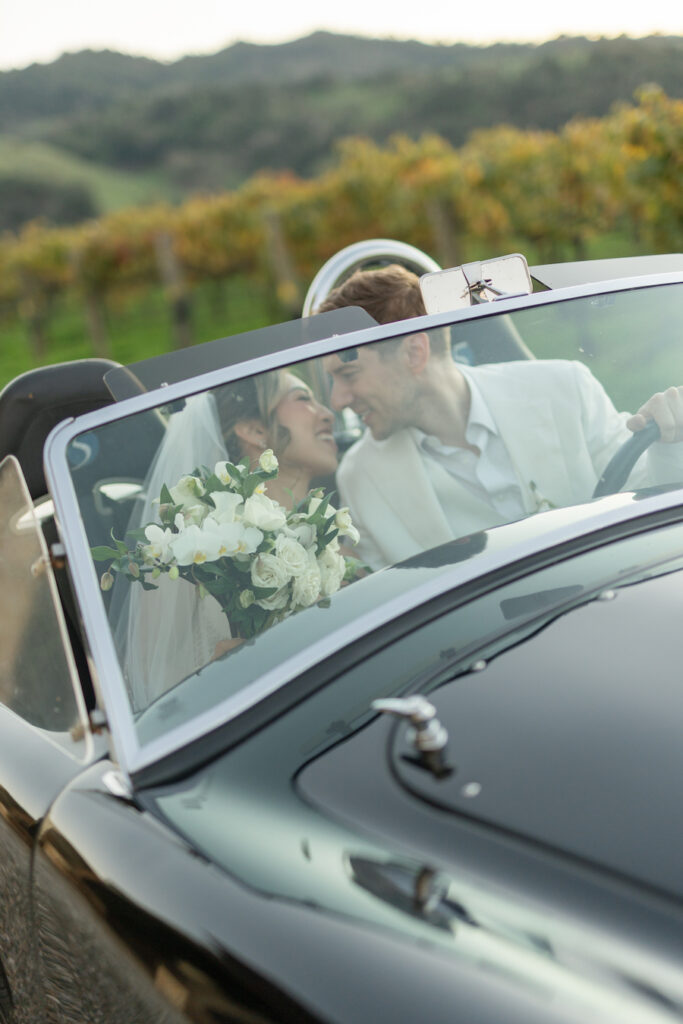 Vintage Car Wedding