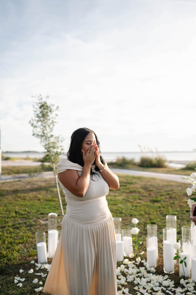 Romantic Beach Proposal