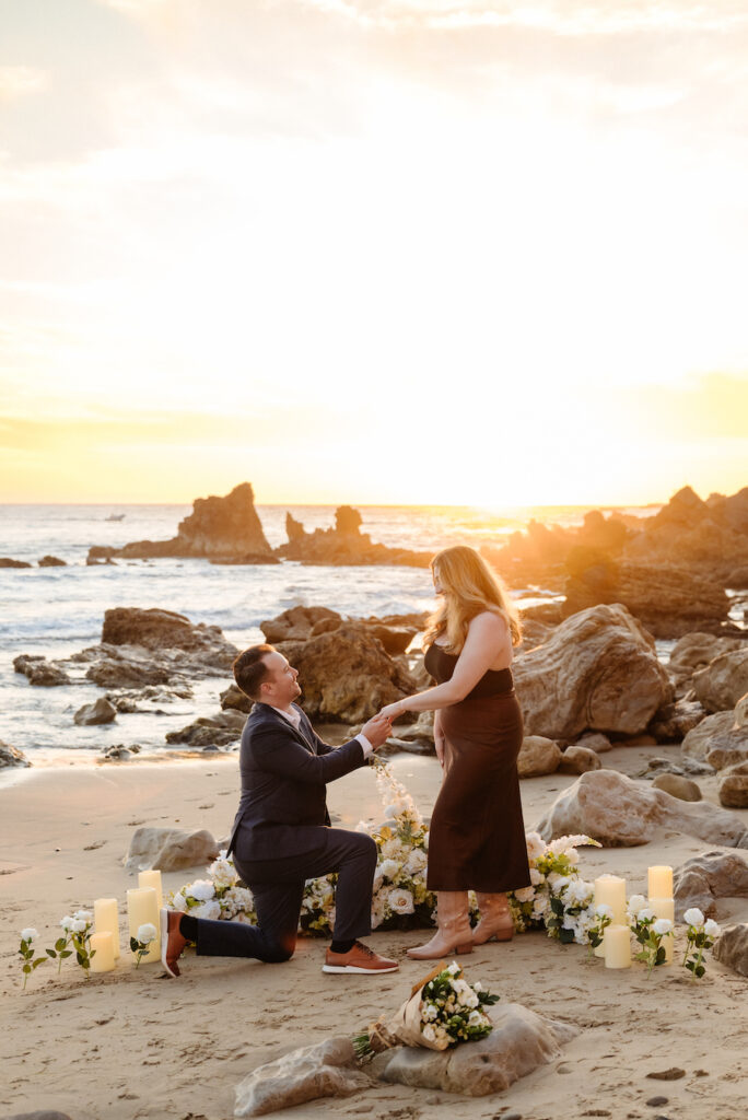 Yes Girls Beach Proposal