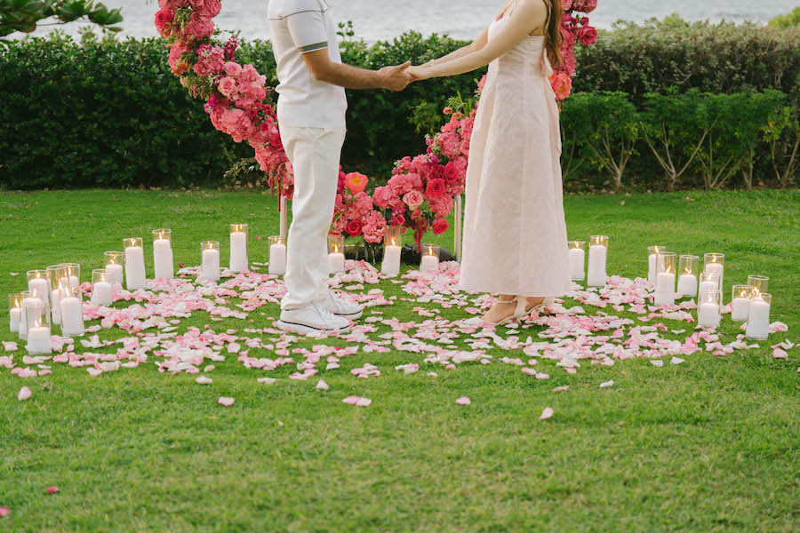 Maui Heart Shaped Proposal